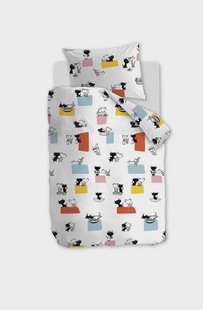 Kinderdekbedovertrek Vrienden | Beddinghouse x Fiep Amsterdam