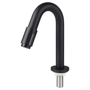 Koudwaterkraan Differnz Bow 19 cm Mat Zwart