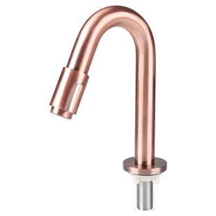 Koudwaterkraan Differnz Bow 19 cm Rood Koper