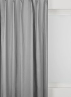 HEMA Gordijnstof Joure semi-verduisterend grijs (grijs)