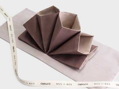 Yumeko Sieraden organizer blush 100% biologisch en fairtrade katoen reststoffen