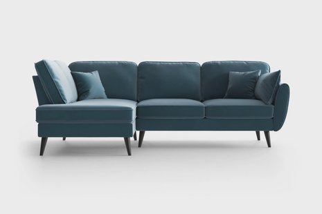 Hoekbank Zara links velvet | NADUVI Collection