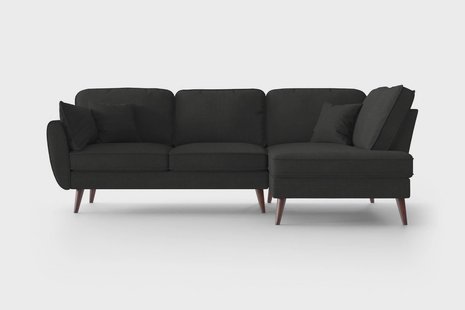 Hoekbank Zara rechts linnen | NADUVI Collection