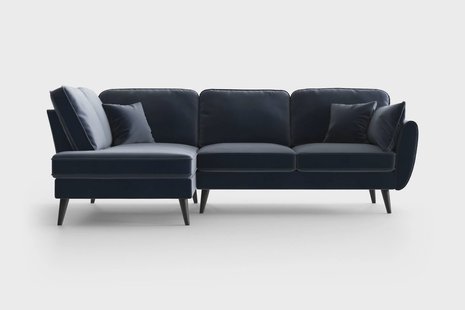 Hoekbank Zara links velvet | NADUVI Collection