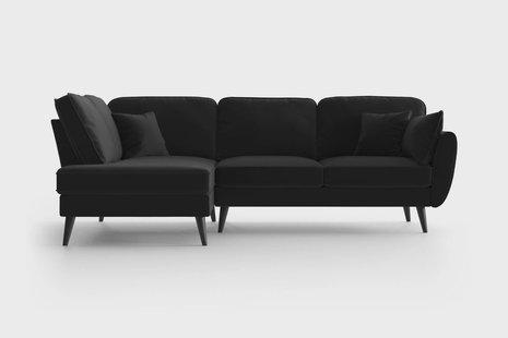 Hoekbank Zara links velvet | NADUVI Collection