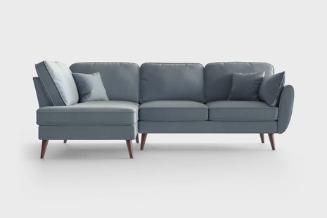 Hoekbank Zara links velvet | NADUVI Collection