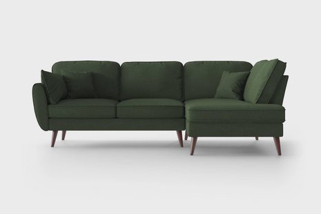 Hoekbank Zara rechts linnen | NADUVI Collection