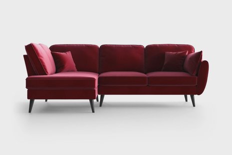 Hoekbank Zara links velvet | NADUVI Collection