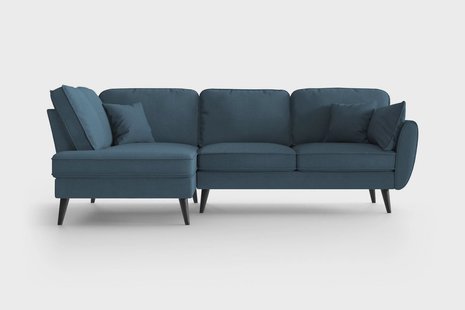 Hoekbank Zara links linnen | NADUVI Collection