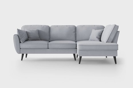 Hoekbank Zara rechts linnen | NADUVI Collection