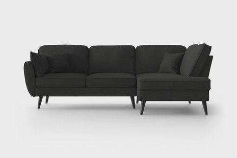 Hoekbank Zara rechts linnen | NADUVI Collection