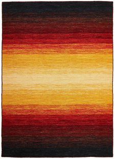 MOMO Rugs - Vloerkleed Panorama Kelim Black Terra - 60x90 cm