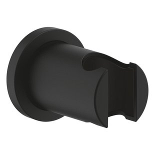 GROHE Rainshower Handdouchehouder - niet verstelbaar - ronde rozet - phantom black 22117kf0 GROHE Rainshower Handdouchehouder - niet verstelbaar - ronde rozet - phantom black 22117kf0