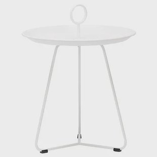 Eyelet bijzettafel small Ø45 White