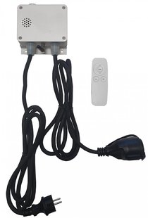 W2Go Bluetooth 3KW dimmer zilver