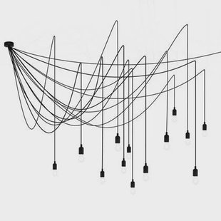 Maman 14 cluster hanglamp opaal