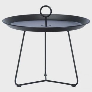 Eyelet bijzettafel medium Ø57,5 Black