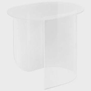 FÉST Plateau bijzettafel transparant FÉST Plateau bijzettafel transparant