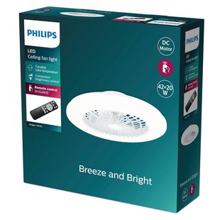 Philips Amigo plafondventilator met LED-verlichting