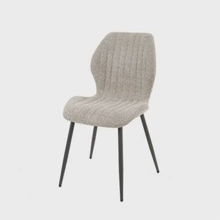 Fraaai - Varadero eetkamerstoel bouclé zand Fraaai - Varadero eetkamerstoel bouclé zand