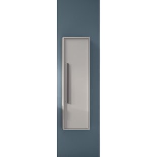 Saniclass Prime Essential Hoge Kast - 120x35x35cm - 1 deur - mat greige (grijs) - MDF AQUA_HIGH_CABINET_Griggio