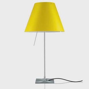 Luceplan Costanzina tafellamp aluminium|Smart Yellow Luceplan Costanzina tafellamp aluminium|Smart Yellow