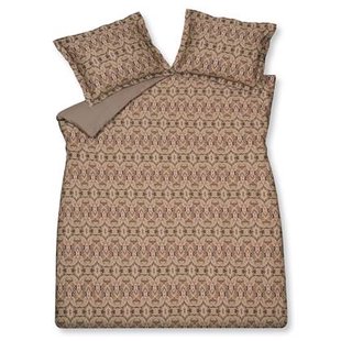 Dekbedovertrek Happy Space Multi | 240 x 200|220 cm | Beige | Bruin