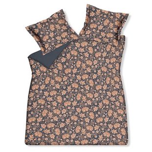 Dekbedovertrek Inspiring Blue Ink | 240 x 200|220 cm | Bruin | Blauw