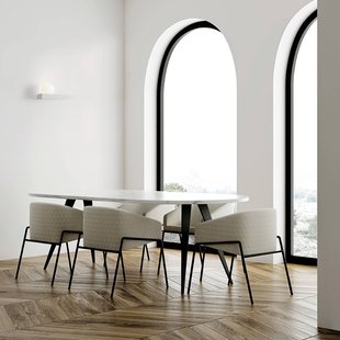 TECNICO by Sforzin Cicladi wandlamp, 25 cm breed, wit, gips, GX53