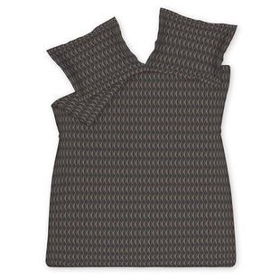 Dekbedovertrek Bouncing Off | 140 x 200|220 cm | Zwart | Bruin