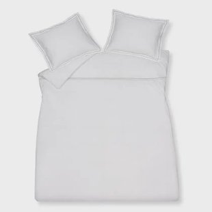 Dekbedovertrek Purity Napels Sand | 140 x 200|220 cm | Wit