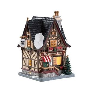 Lemax - &apos;The Christmas Cubby&apos; - Verlicht gebouw - Exclusief adapter