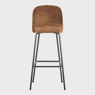 BePureHome Vogue Barkruk H 103 cm - Ecoleer - Cognac BePureHome Vogue Barkruk H 103 cm - Ecoleer - Cognac