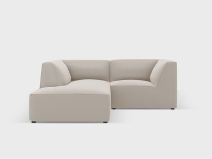 3-zitshoekbank Sao links kunstleer | Windsor & Co