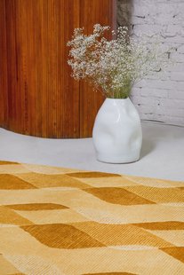 Brink en Campman - Vloerkleed Riff Straw Yellow 098206 - 140x200 cm