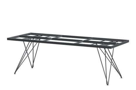 4 Seasons Outdoor | Tampa Tafelframe 220 x 95 cm | Antraciet