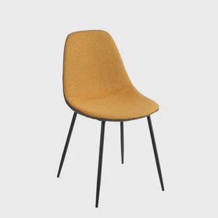 Mica Decorations Tallos Eetkamerstoel - Gerecycled Polyester - Oker