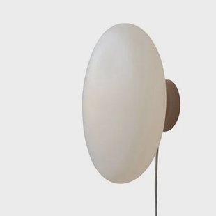 it&apos;s about RoMi Wandlamp Sapporo - Wit - Ø34cm