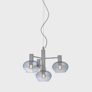 it&apos;s about RoMi Hanglamp Bologna - Grijs - 43x43x34cm
