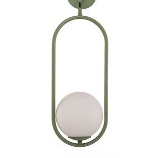 Jupiter Wandlamp Samba, 1-lamp, groen/wit