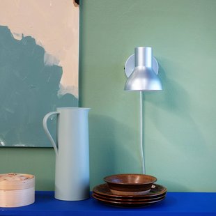 Dyberg Larsen Bob wandlamp met metalen finish