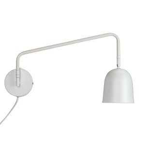 Dyberg Larsen wandlamp Manchester, wit, projectie 45 cm Dyberg Larsen wandlamp Manchester, wit, projectie 45 cm
