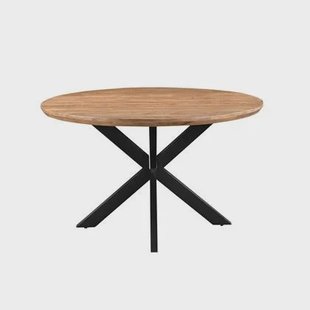 Livingfurn - Eetkamertafel Jesper Round 130cm - Mangohout