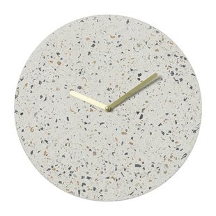 Wandklok Terrazzo rond - ø29.5x4 cm