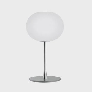 Glo-Ball T1 tafellamp zilver