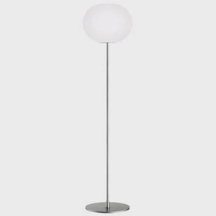 Glo-Ball F3 vloerlamp zilver