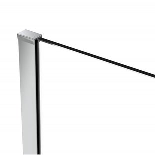 Muurprofiel Van Rijn 3.2-1.5x200 cm Chroom