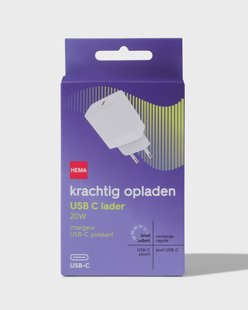 HEMA Oplader USB-C wit