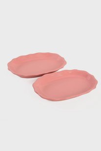 Set van 2 gebakbordjes Glenda keramiek | Hermia