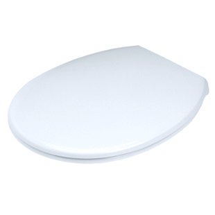 Closetzitting Rapotec RAPO Uni Met Deksel Duroplast Wit